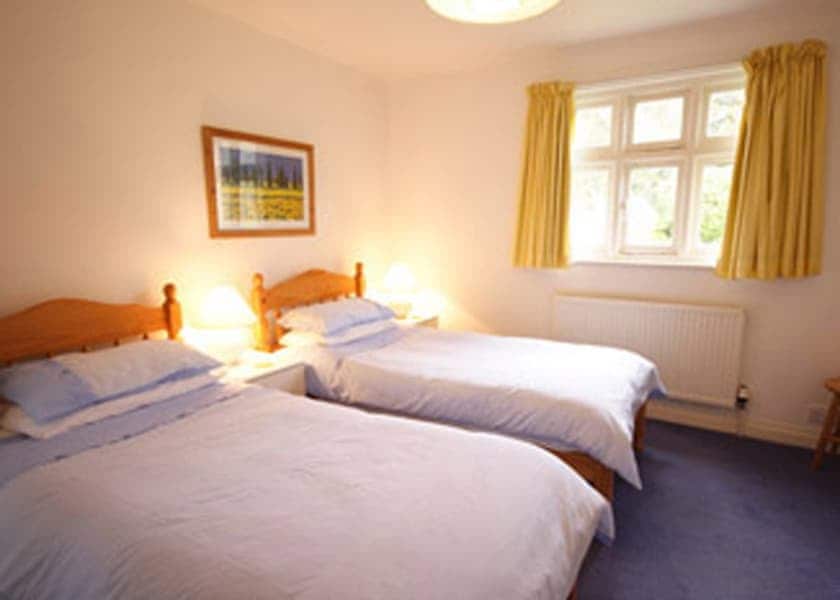 The Smoke House twin bedded room | The Smoke House, Culford, Bury St Edmunds