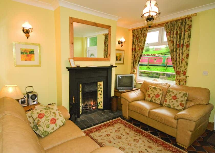 Hollybush Cottage sitting room | Hollybush Cottage, Denford, nr. Leek