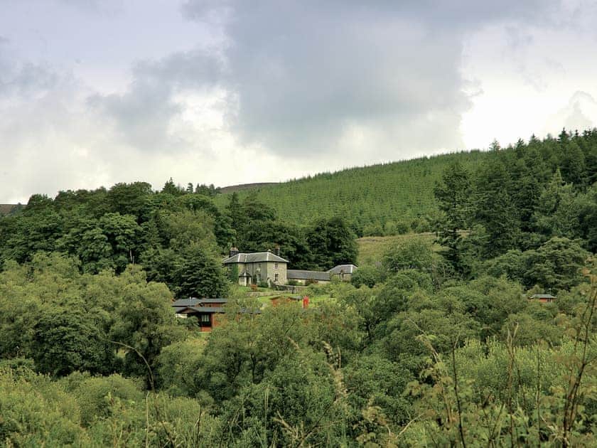 The setting of kielder Cottage | Kielder Cottage Spa, Kielder