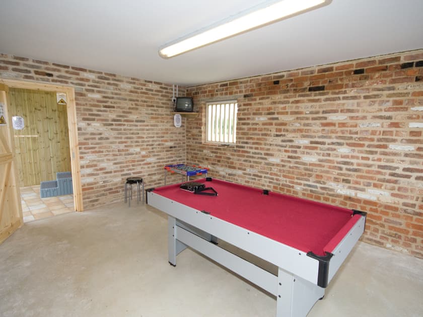 Somer Leyton Cottage games room | Somer Leyton Cottage, Hogsthorpe, nr. Chapel St Leonards