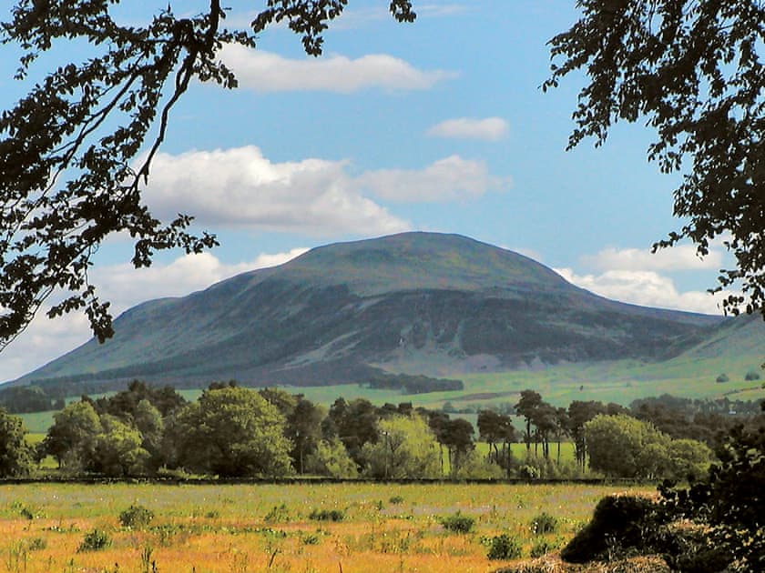 Lomond Hills | Fingask Log Cabin, Glenfarg