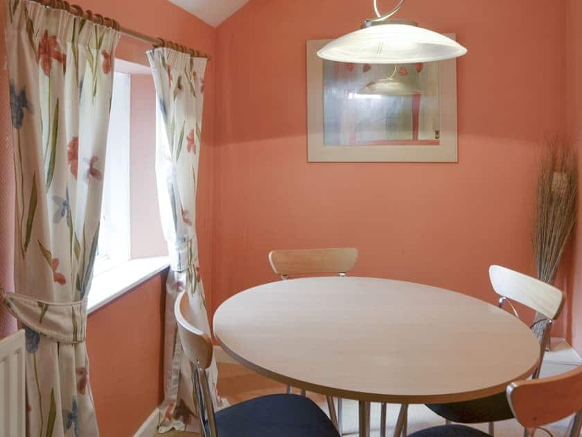 Useful dining area | Oak Cottage - Whitelee Farm, Bryness, near Otterburn