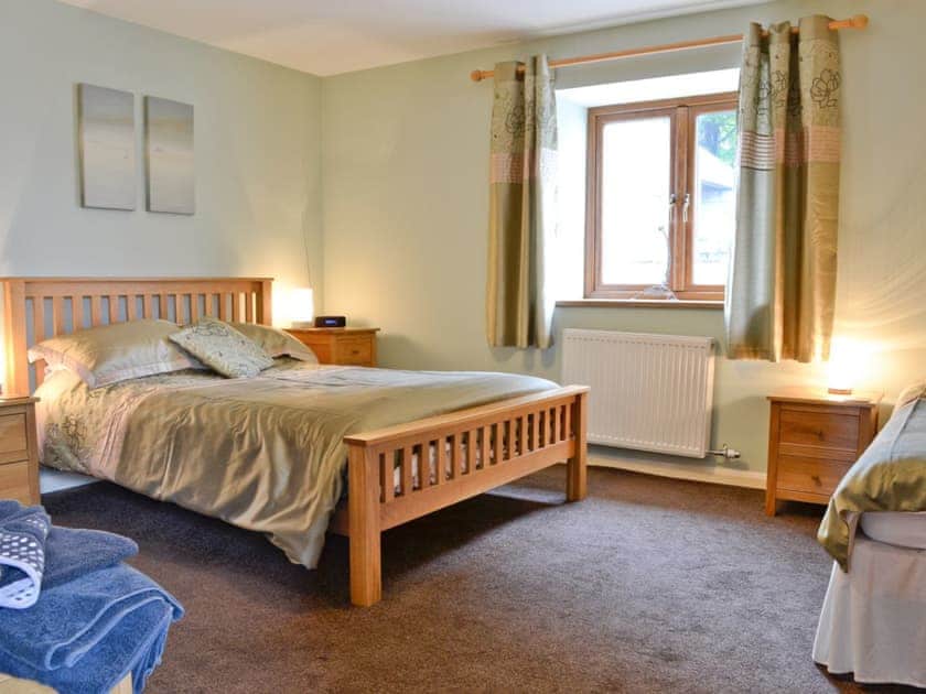 Double bedroom | West Rose Barn, Red Roses, nr. Whitland