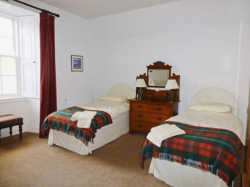Twin Bedroom | The Factor’s House, Kilmartin Glen, nr. Lochgilphead