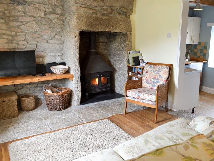 Living room/dining room | Bal-maiden&rsquo;s Cottage, Trewellard, nr. Pendeen