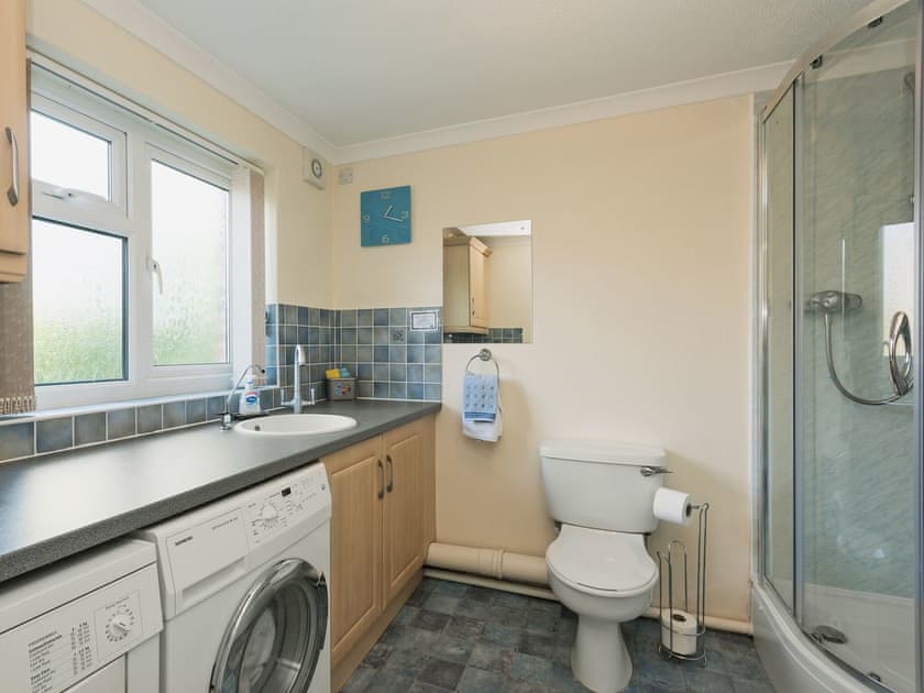 Utility with separate shower cubicle  | Camelot, Weybourne, near Holt