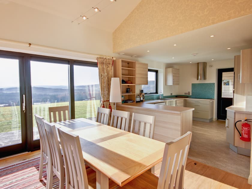 Modern dining and kitchen area | Lairg Estate - Phil’s House - Lairg Estate , Lairg