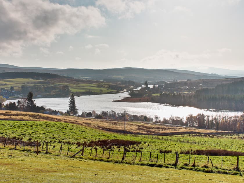 Panoramic views over the village of Lairg and Loch Shin | Lairg Estate - Phil’s House - Lairg Estate , Lairg