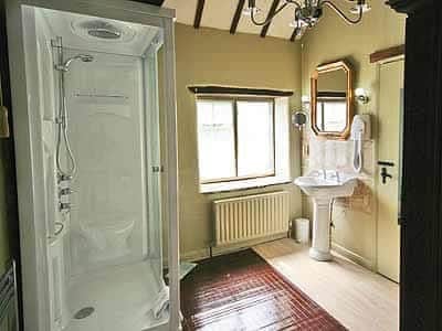 Bathroom | The Stables at Riber Hall, Riber, Matlock