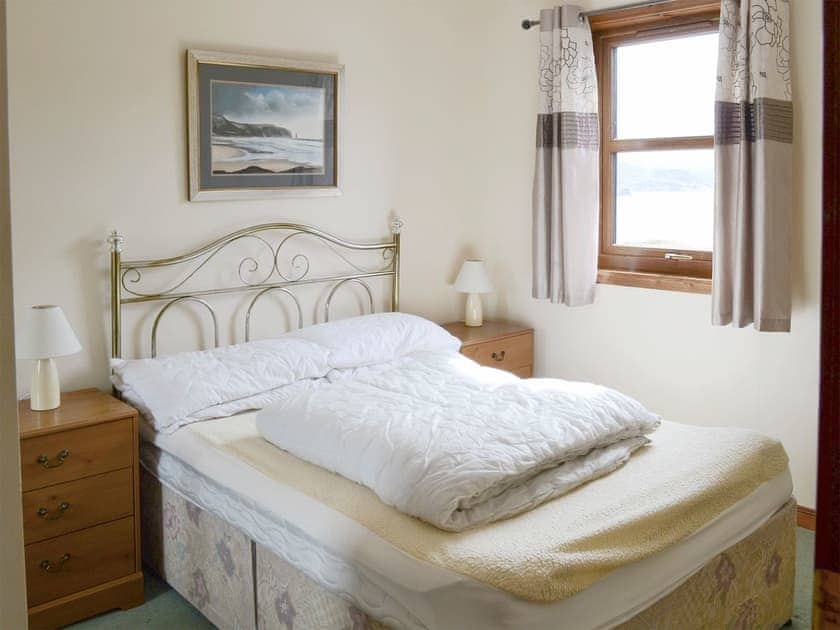 Comfortable double bedroom | Lochinchard Cottage, Kinlochbervie, Sutherland
