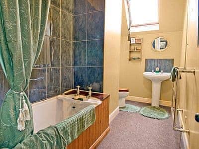 Bathroom | Lochside Stable House, Yetholm, nr. Kelso