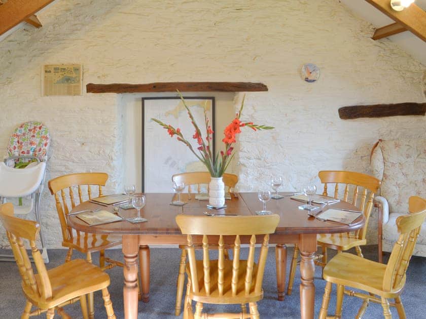 Dining room | The Shippen, East Prawle