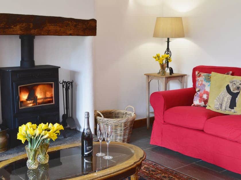 Living room | Wheeldon Farm Adventure Cottages - Poppy, Halwell, nr. Totnes