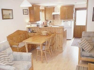 Open plan living/dining room/kitchen | The Garden Lodge, Llanfair Waterdine, nr. Knighton