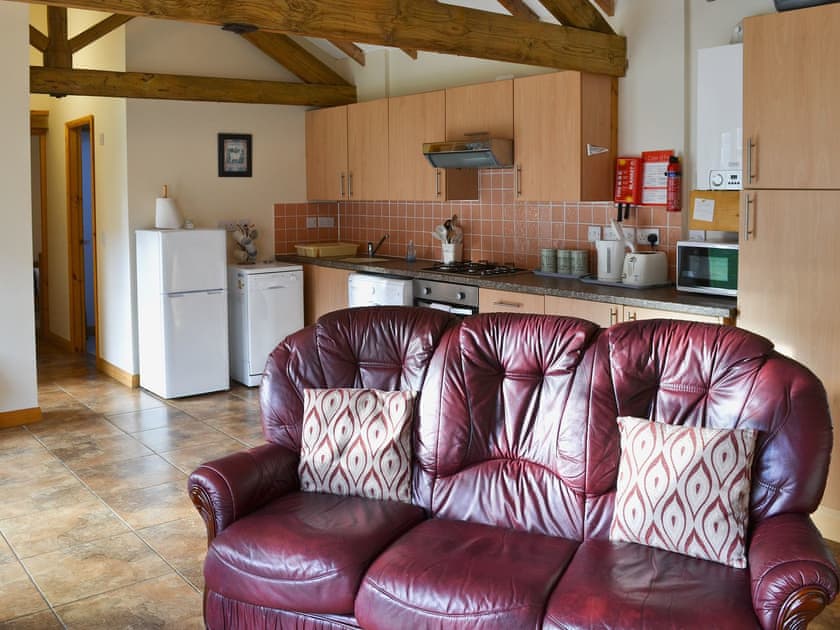 Open plan living/dining room/kitchen | Ocean View - Ploughman’s Cottage, Flamborough, nr. Bridlington