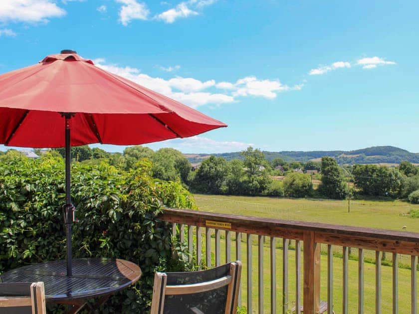 Sitting-out-area | Whitwell Farm Cottages - Ashley’s, Whitwell Farm, Colyford, nr. Seaton