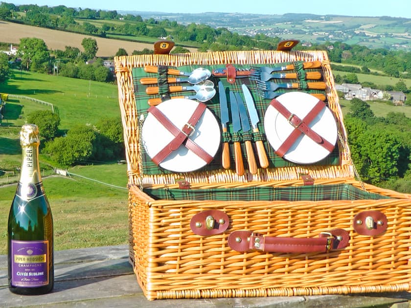 Outdoor eating area | Whitwell Farm Cottages - Brandy’s, Whitwell Farm, Colyford, nr. Seaton