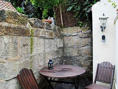 Sitting-out-area | The Little Stone Cottage, Loftus, nr. Staithes