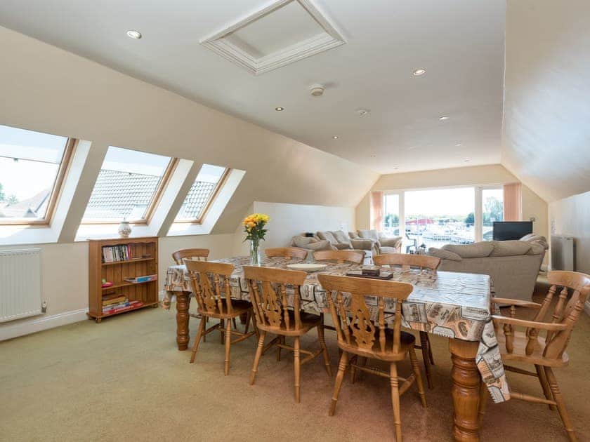 Open plan living/dining room/kitchen | Puddle Inn Duck, Horning, nr. Norwich