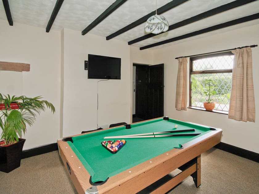Games room | Tomfields Cottage, Kingsley Moor