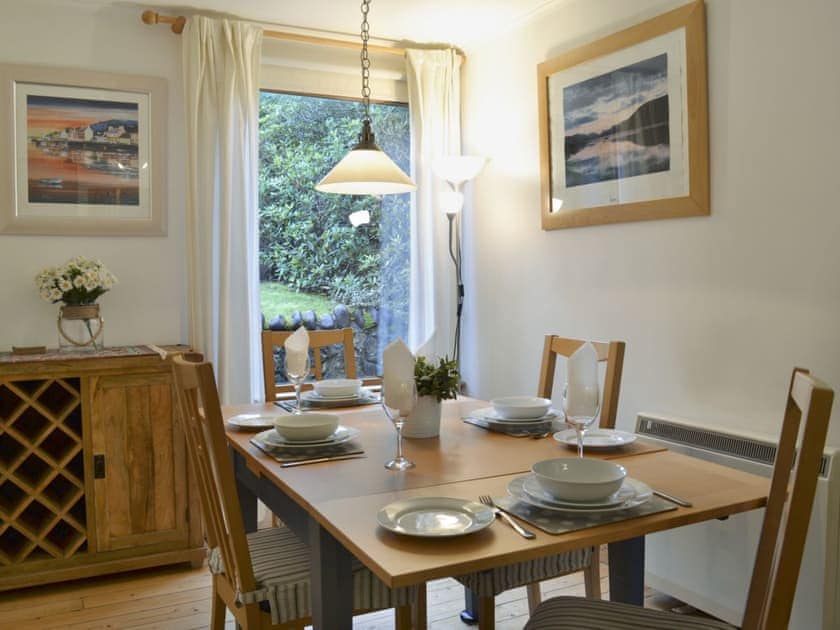 Inviting dining area | Tigh an Uillt, Strachur, near Inveraray