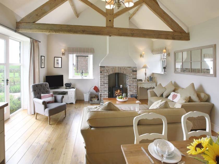 Open plan living/dining room/kitchen | Scalby Lodge - Fortescue Cottage, Scalby, Scarborough