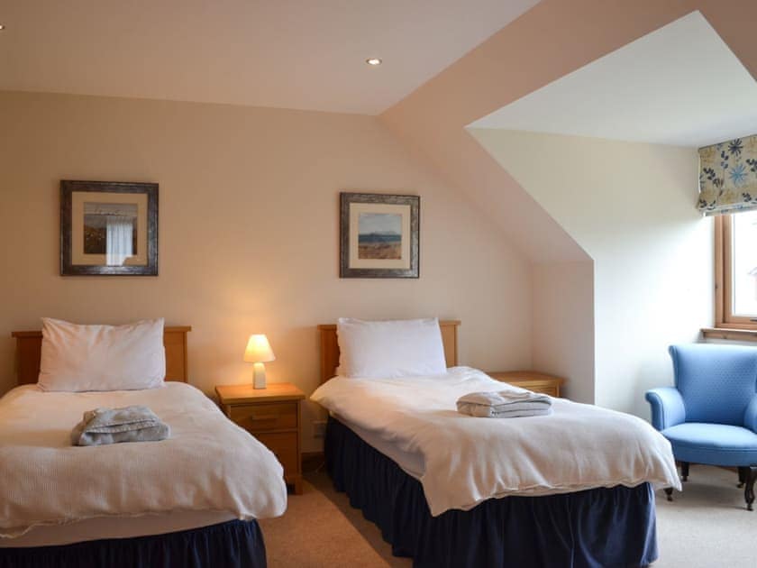 Twin bedroom | Allt Mor, Aviemore