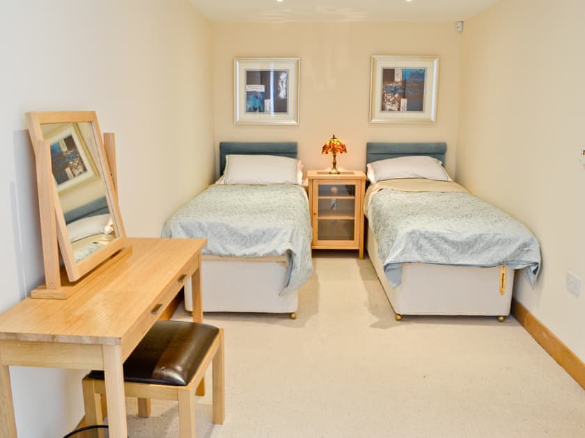 Twin bedroom | The Old Mill, East Newtown, Rothbury