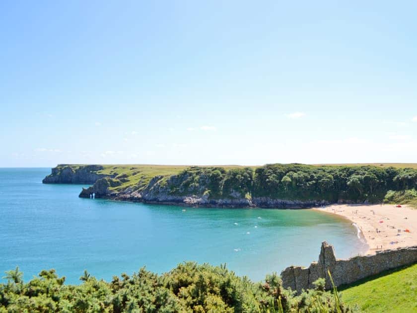 Stunning coastal views of Barafundle Bay | Pembrokeshire | Pembrokshire, Wales