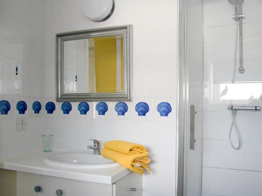 Shower room on ground floor  | Cockleshell Cottage, Haverigg, near Millom