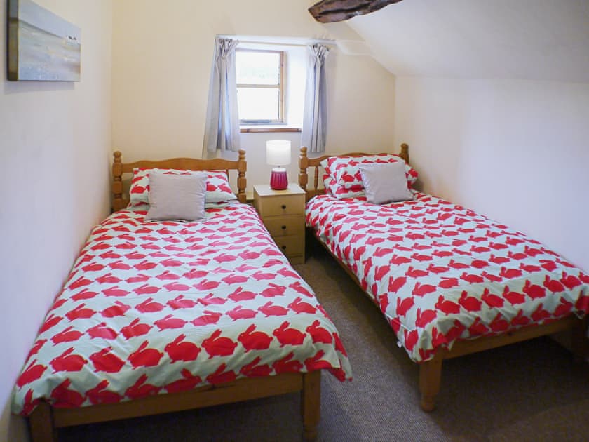 Twin bedroom | Garden Cottage, Onecote, near Leek