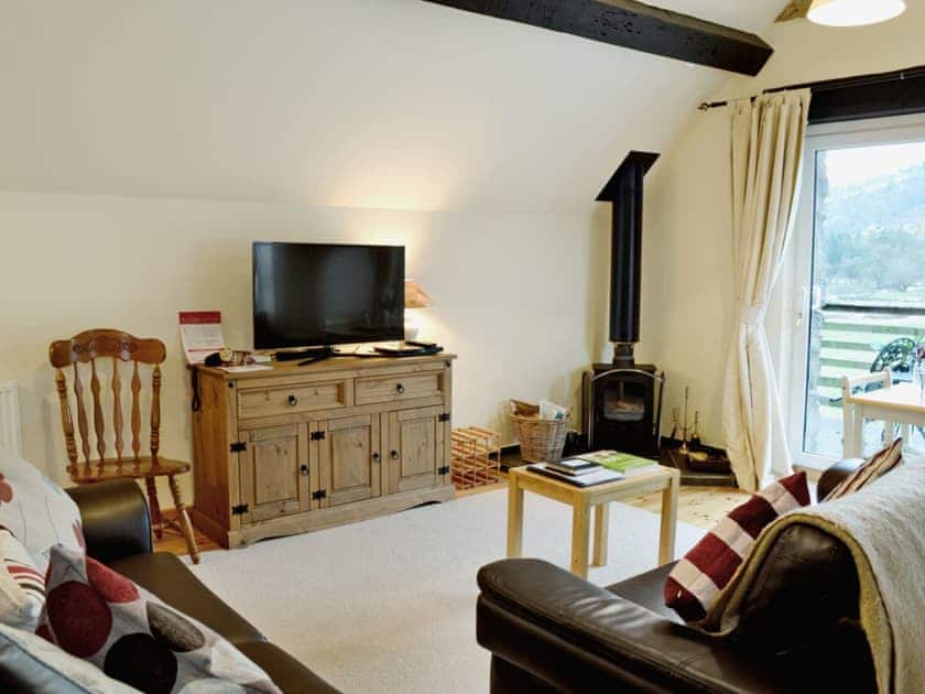 Open plan living/dining room/kitchen | The Coach House, Llanarmon Dyffryn Ceiriog