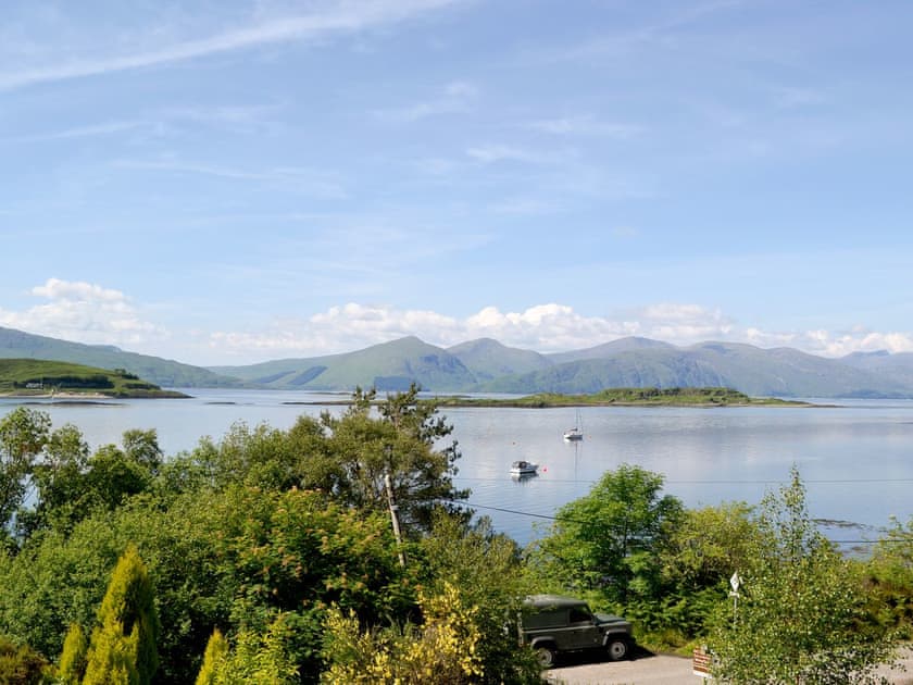 View | Waterside Lodge, Port Appin