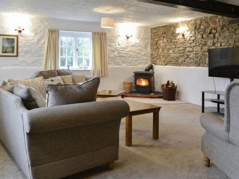 Living room/dining room | Cider Cottage - Cleave Farm, Chittlehampton, near Umberleigh
