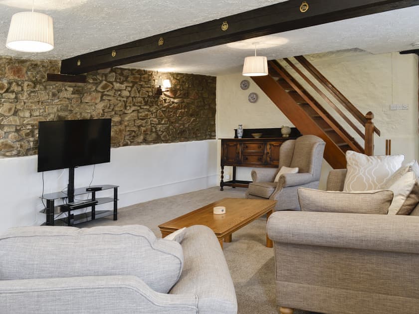 Living room/dining room | Cider Cottage - Cleave Farm, Chittlehampton, near Umberleigh