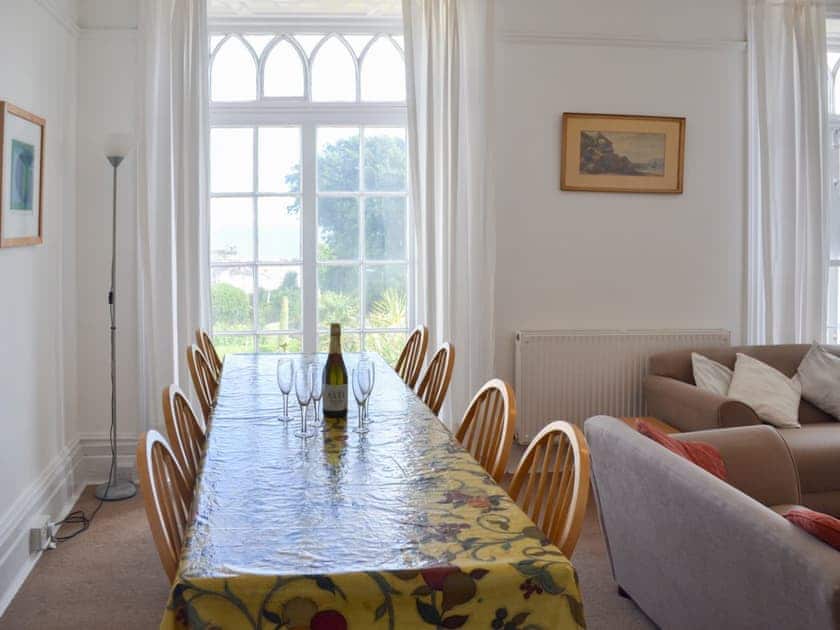 Light and airy dining area | St Mary’s House, Penzance