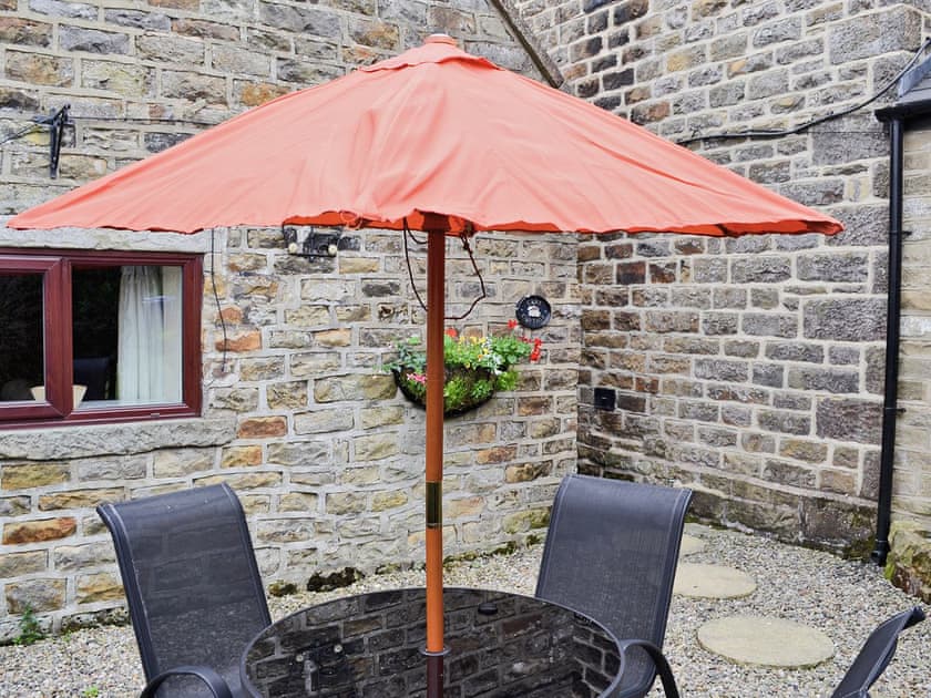 Sitting-out-area |  Wayside Farm Cottages - Cart Cottage, Cloughton, nr. Scarborough
