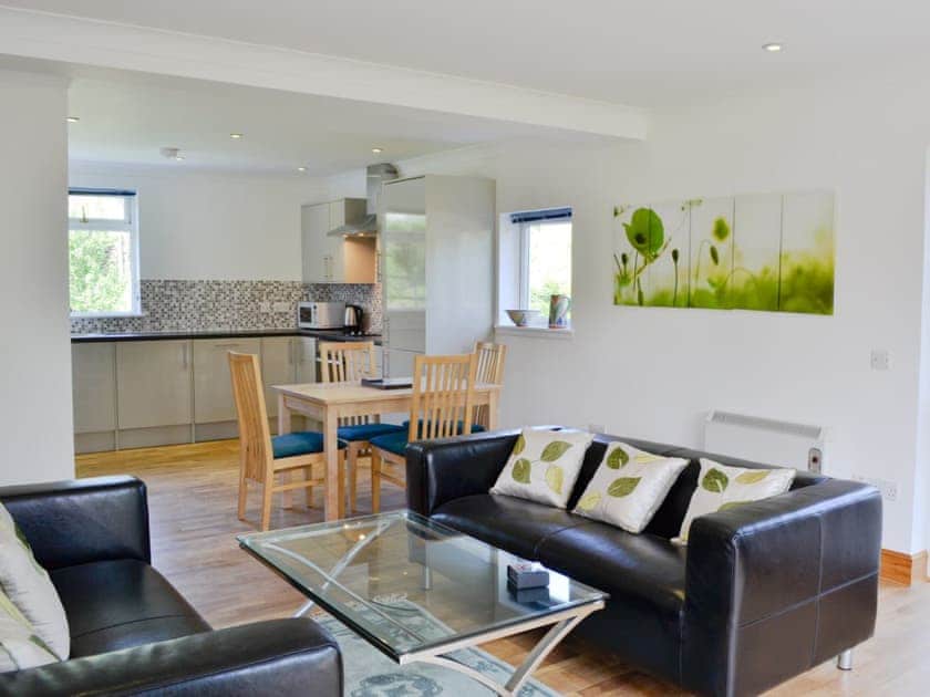 Open plan living/dining room/kitchen | Willowburn Cottages - Torsa, Clachan Seil, nr. Oban