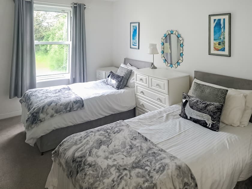Twin bedroom | Bowden House -Bluebell, Maidencombe, nr. Torquay