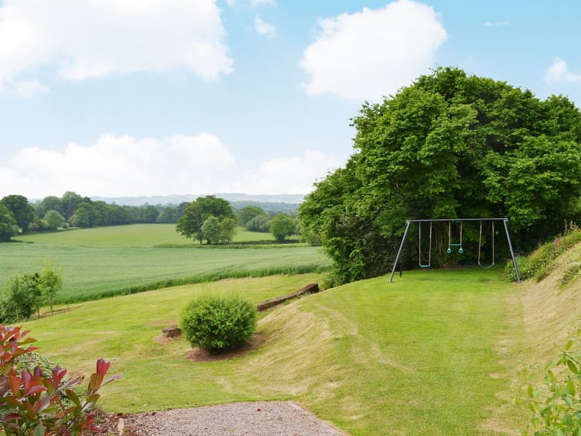 Children’s play area | The Goyle - Lawpit Lodges, Uplowman, near Tiverton