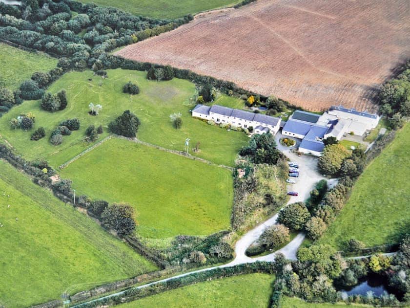 Moorhead Farm - Aerial view | Moorhead Farm - Bramling, Woolsery, nr. Clovelly