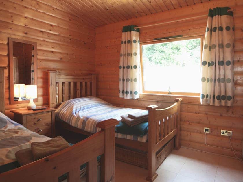 Twin bedroom | Cider Mill Lodge, Brockweir