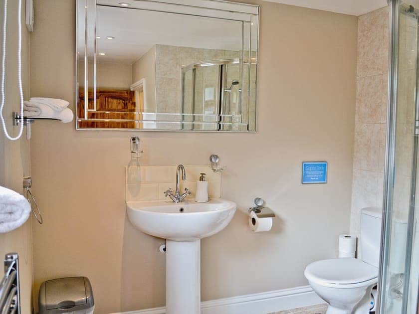 Shower room | Ladwood Farm - Barn Terrace, Acrise, nr. Folkestone