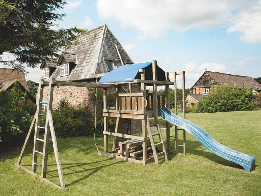 Children’s play area | Ashton Court Holiday Cottages - West Granary, Ashton, nr. Leominster