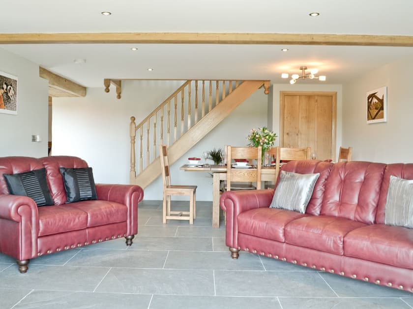Living room/dining room | Bwthyn Y Mynach, Nantgaredig, nr. Carmarthen