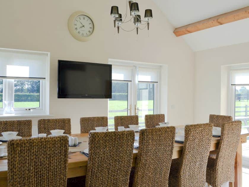 Dining Area | Groes Faen-Bach Farmhouse, Babell near Holywell, Flintshire