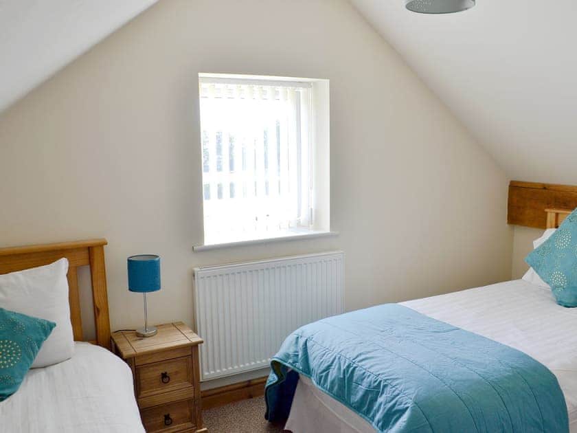 Twin bedroom | Groes Faen-Bach Farmhouse, Babell near Holywell, Flintshire