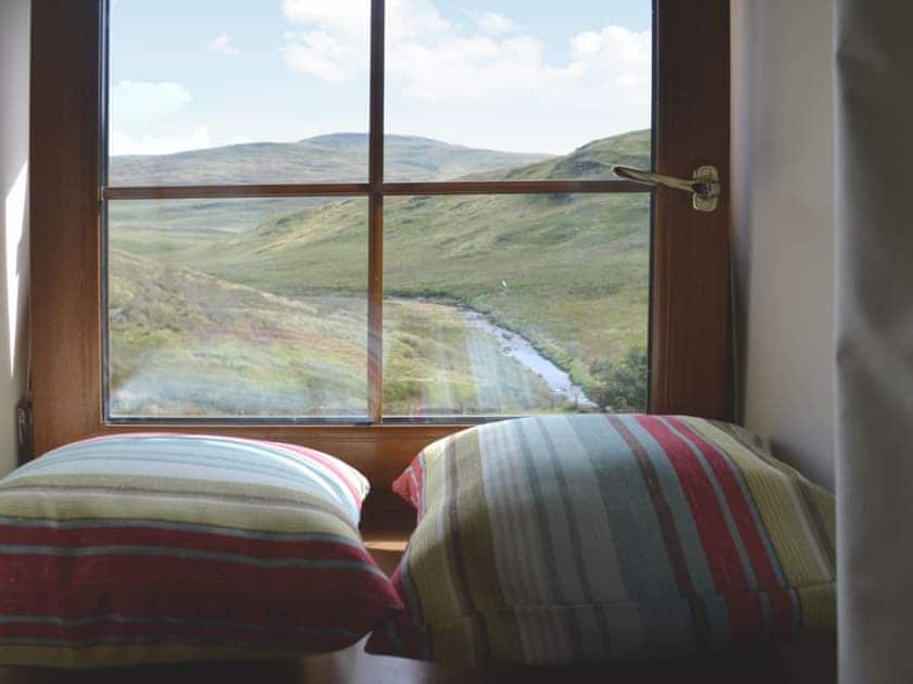 Twin bedroom | Llechwedd Mawr, Talybont, nr. Aberystwyth