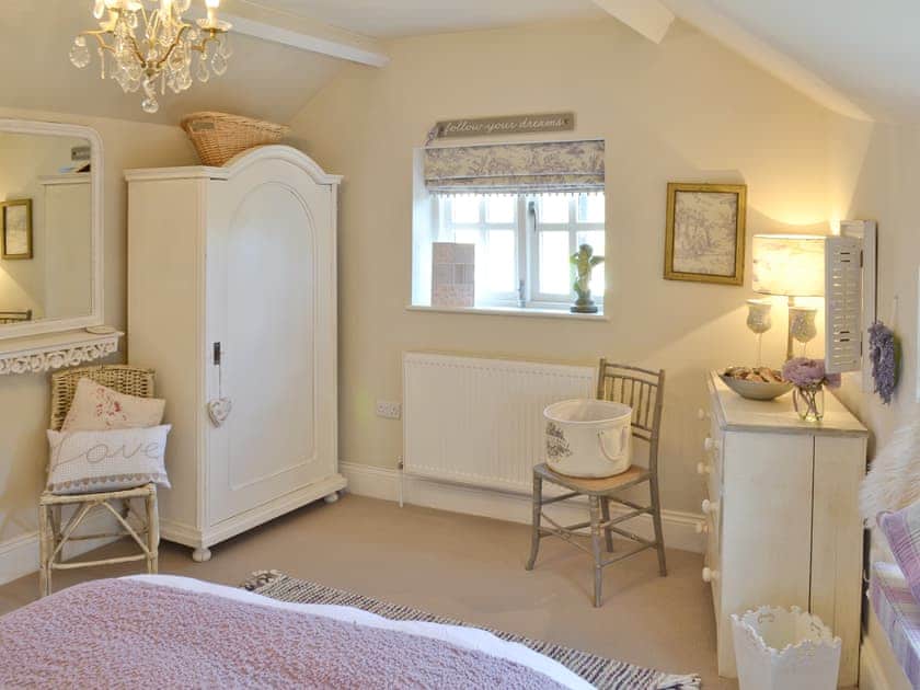 Generous dressing area in double bedroom | The Old Cobblers Cottage, Bakewell