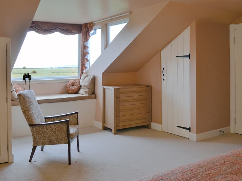 Spacious double bedroom | The Cottage at Glororum, Bamburgh